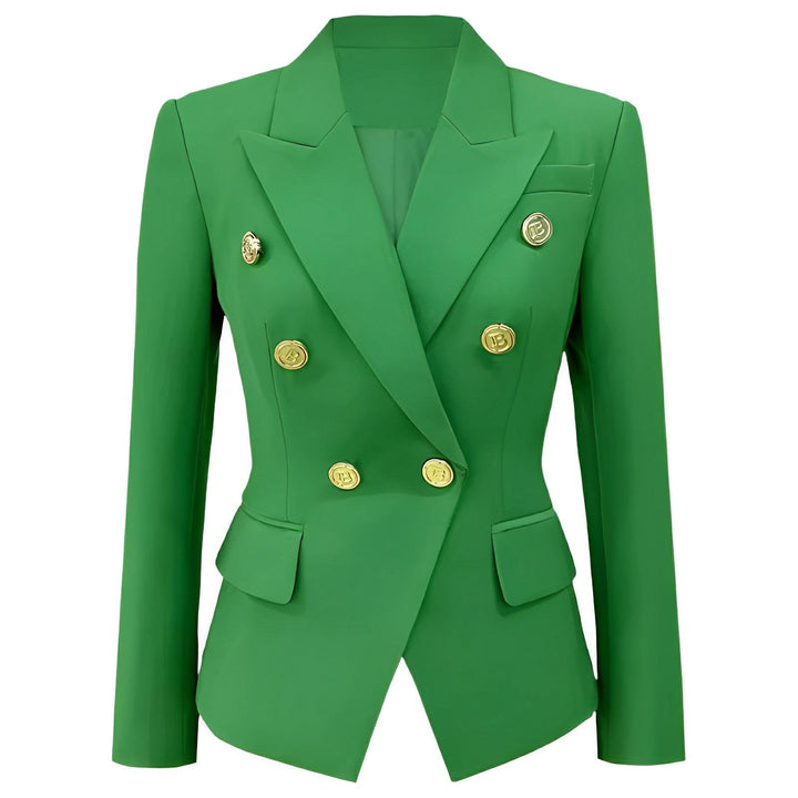 Talia Fitted Blazer - Emerald