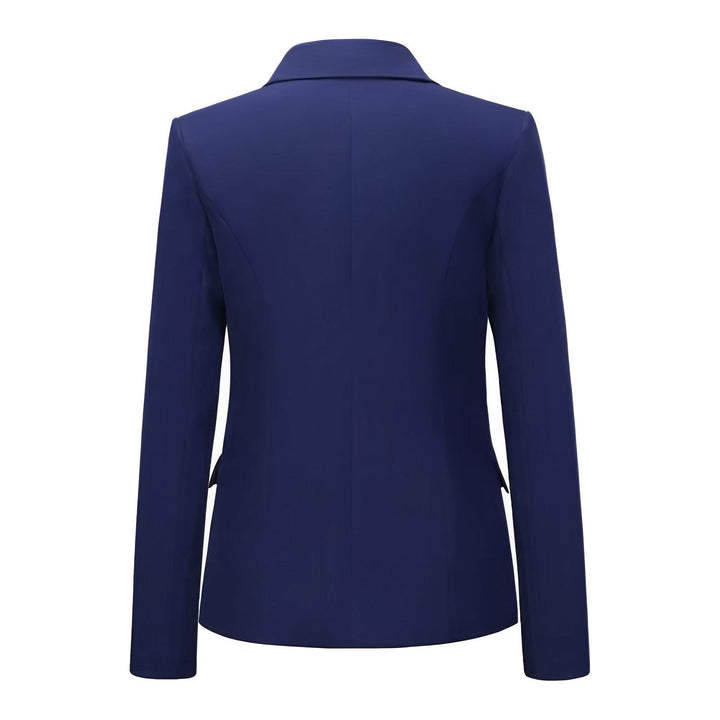Talia Fitted Blazer - Navy Blue