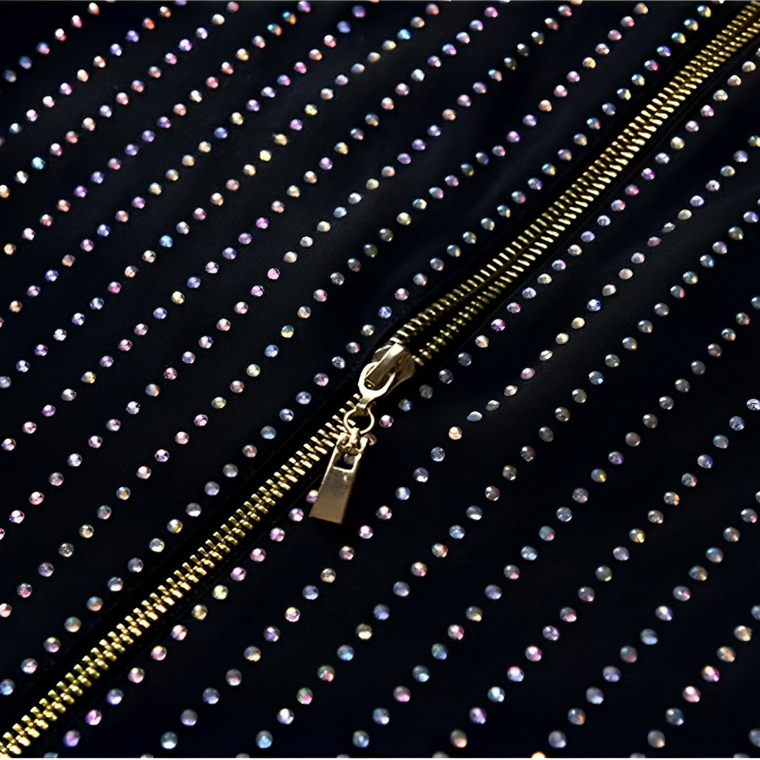 Tasha Rhinestone Mini Dress