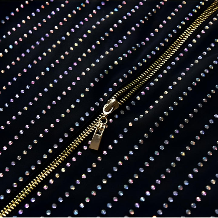 Tasha Rhinestone Mini Dress