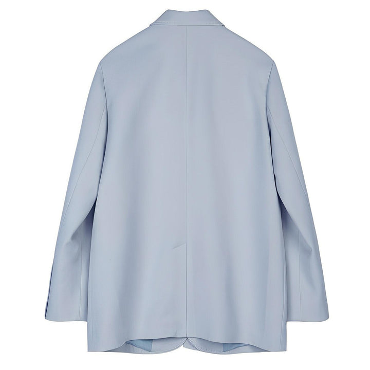 The Sylvia Strapped Blazer - Blue