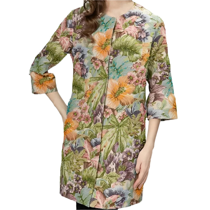 Valarie Beaded Overcoat