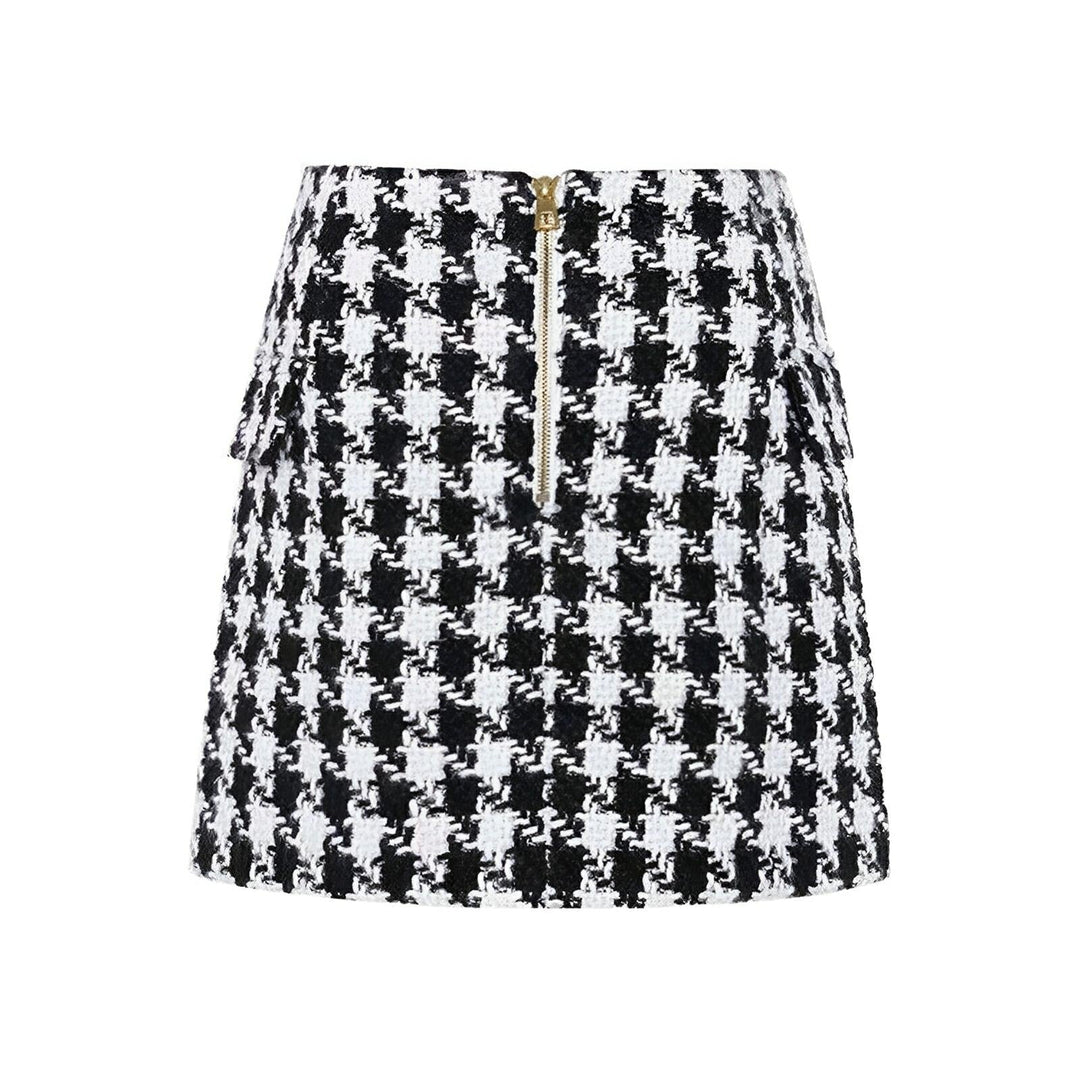 Veda Tweed Mini Skirt