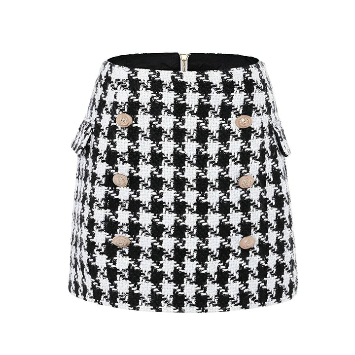 Veda Tweed Mini Skirt