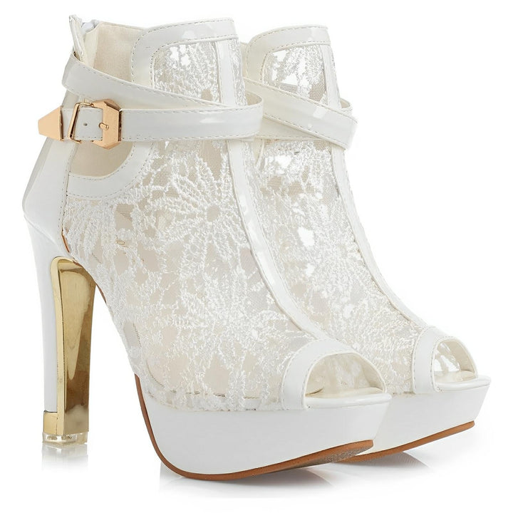 Verity Lace Pumps