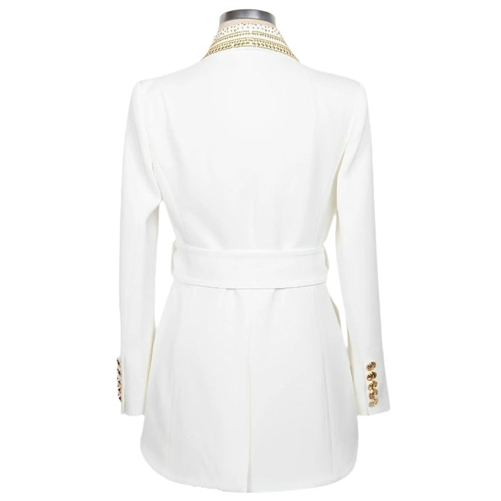 Vivienne Belted Rhinestone Blazer