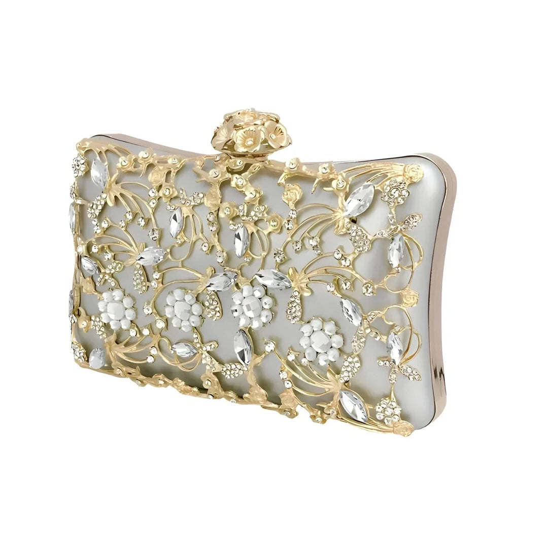 Xandra Rhinestone Clutch