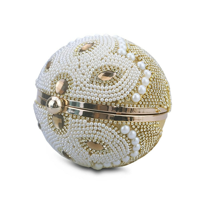 Zaelia Rhinestone Clutch