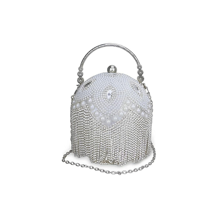 Zaelia Rhinestone Clutch