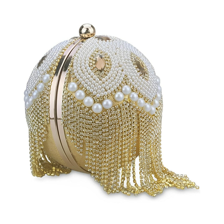 Zaelia Rhinestone Clutch