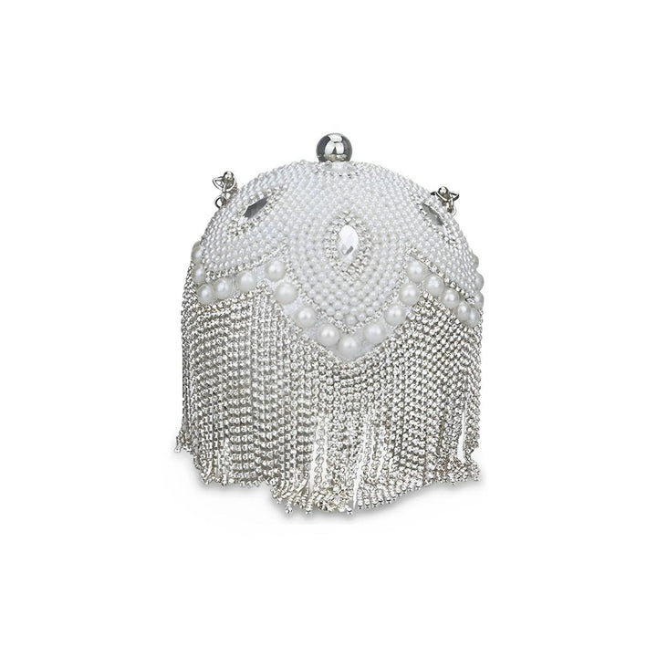 Zaelia Rhinestone Clutch