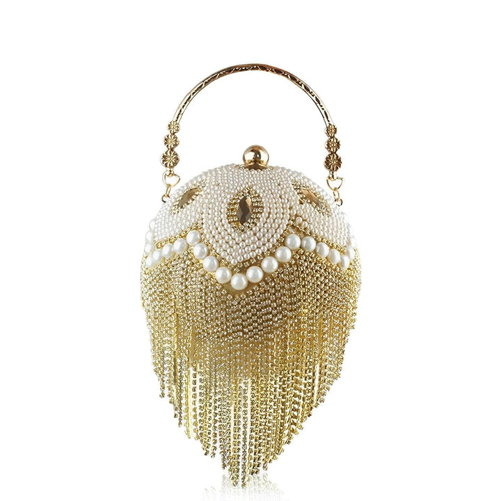 Zaelia Rhinestone Clutch