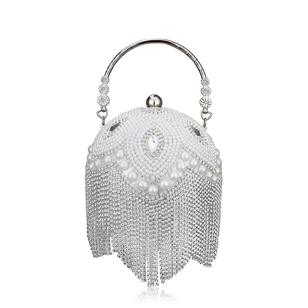 Zaelia Rhinestone Clutch