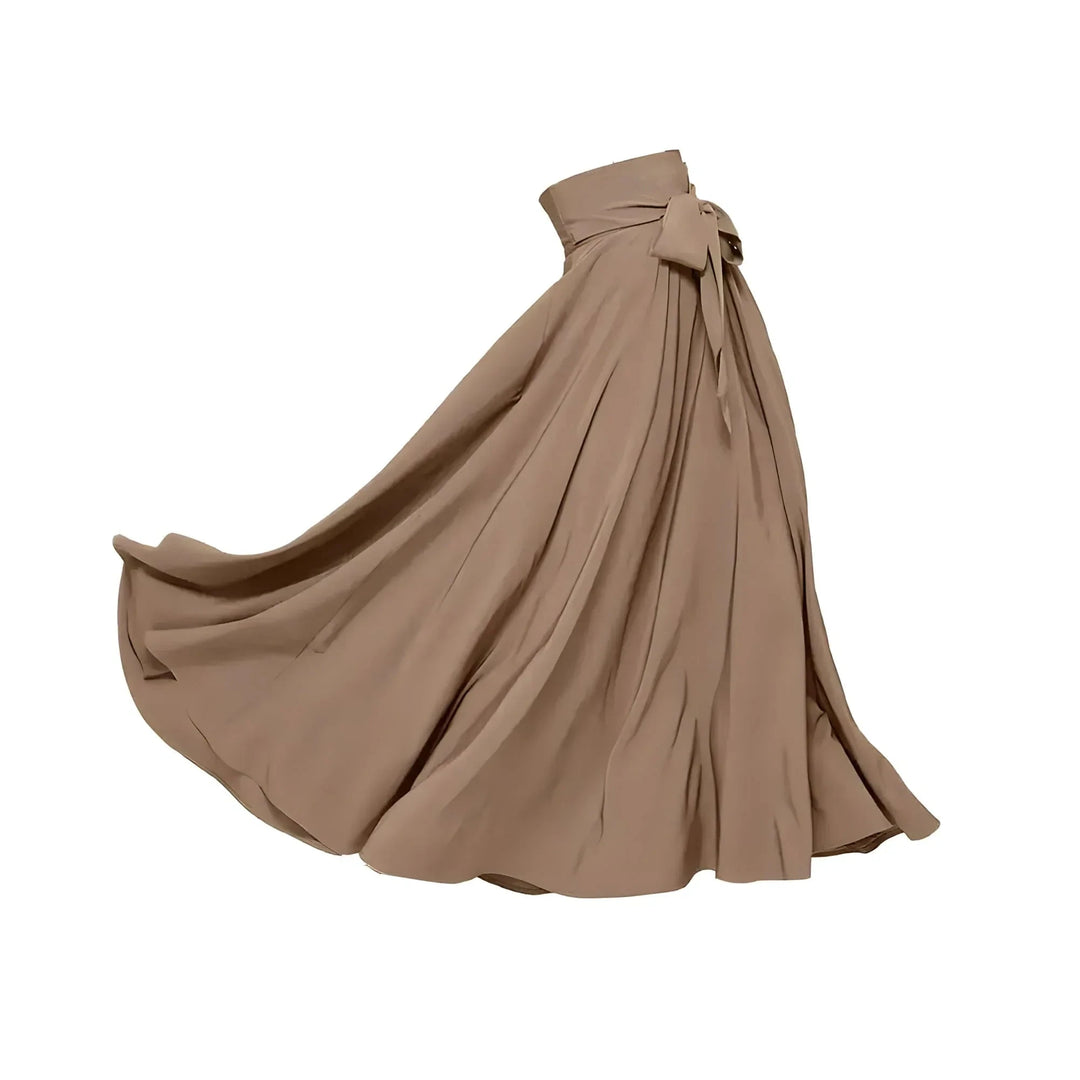 Zora Pleated Midi Skirt