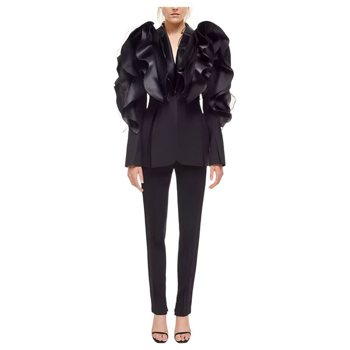 Brielle Chiffon Blazer 