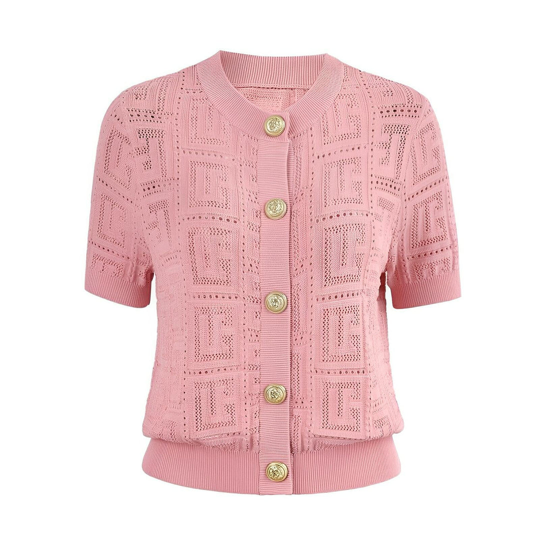 Helena Short-Sleeve Cardigan 