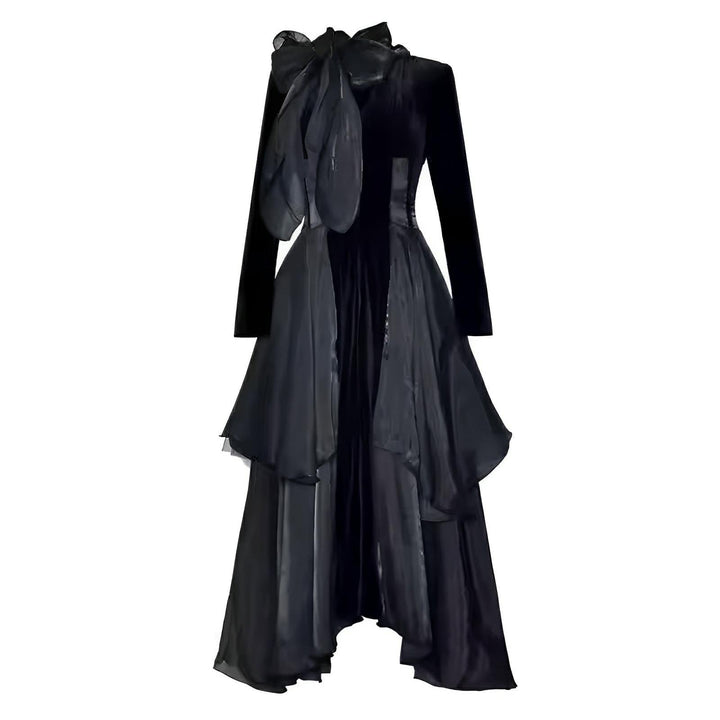 Noir Midi Dress 