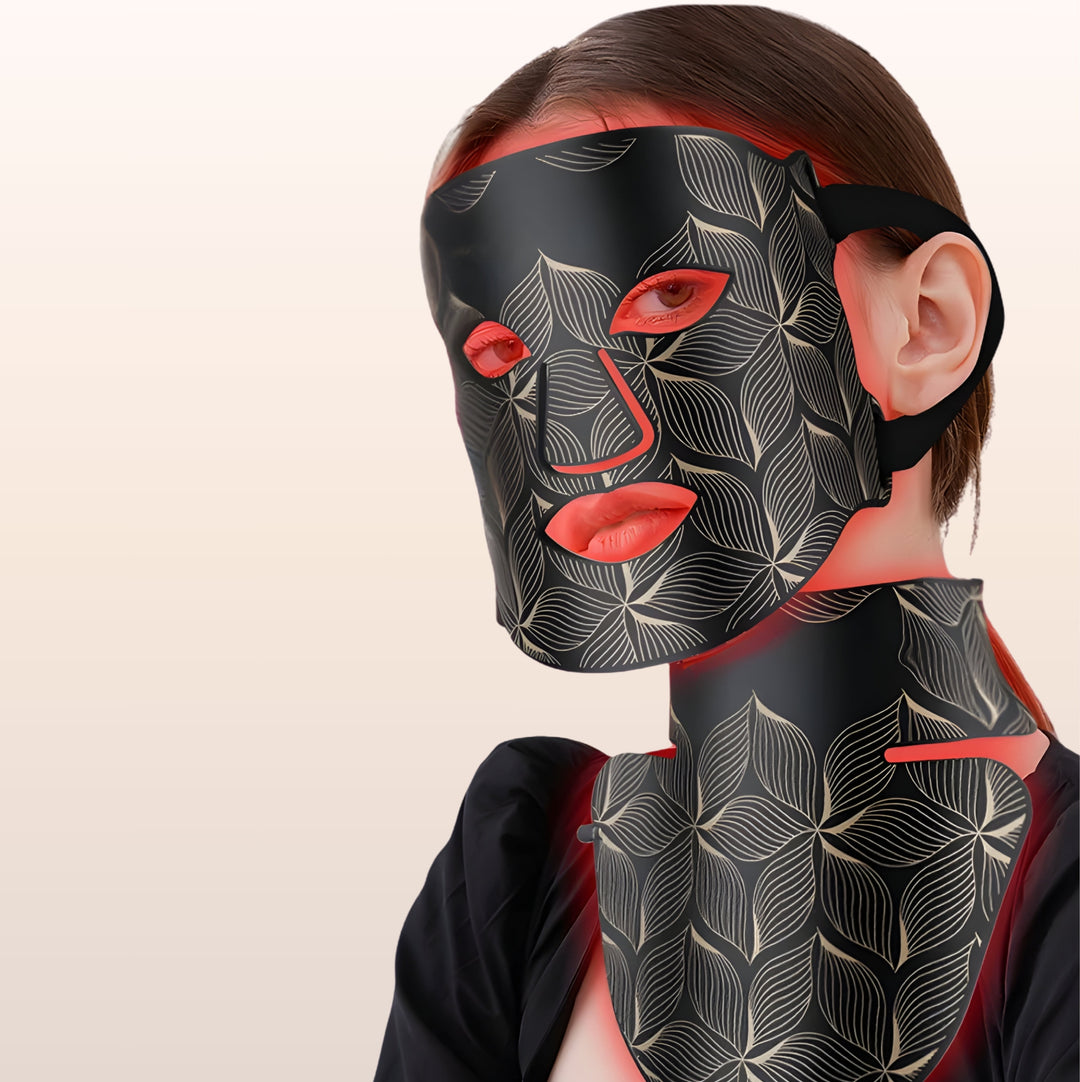Olara 8-Color LED Face & Neck Rejuvenation System (850 nm Near-Infrared) 