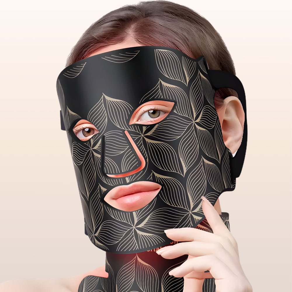 Olara 8-Color LED Face & Neck Rejuvenation System (850 nm Near-Infrared) 