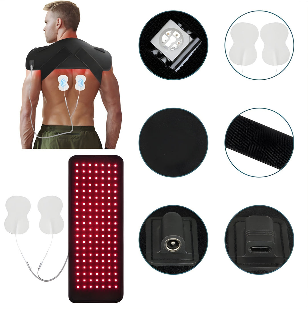 Olara Labs Infrared Massage Belt — Targeted Pain Relief & Muscle Recovery 