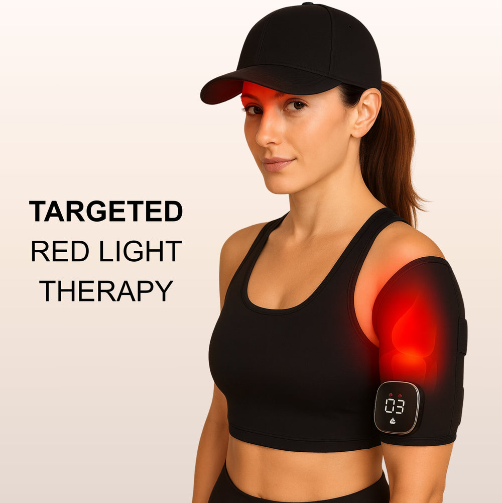 Olara Multi-Position Red Light Wrap — Targeted Comfort for Muscles & Joints 